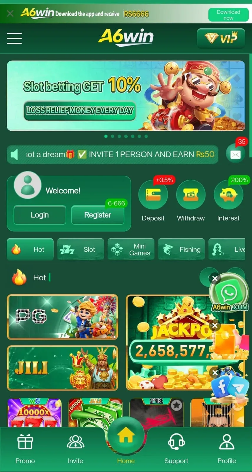 A6win Game